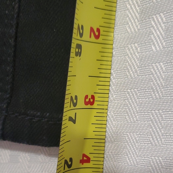 Hudson Jeans Women's Black Straight Jeans Sz 6 - Picture 4 of 11